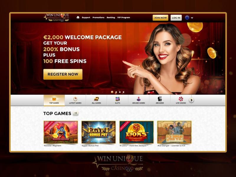 Image: Découvrez les Atouts Exclusifs du Win Unique Casino en Ligne en France